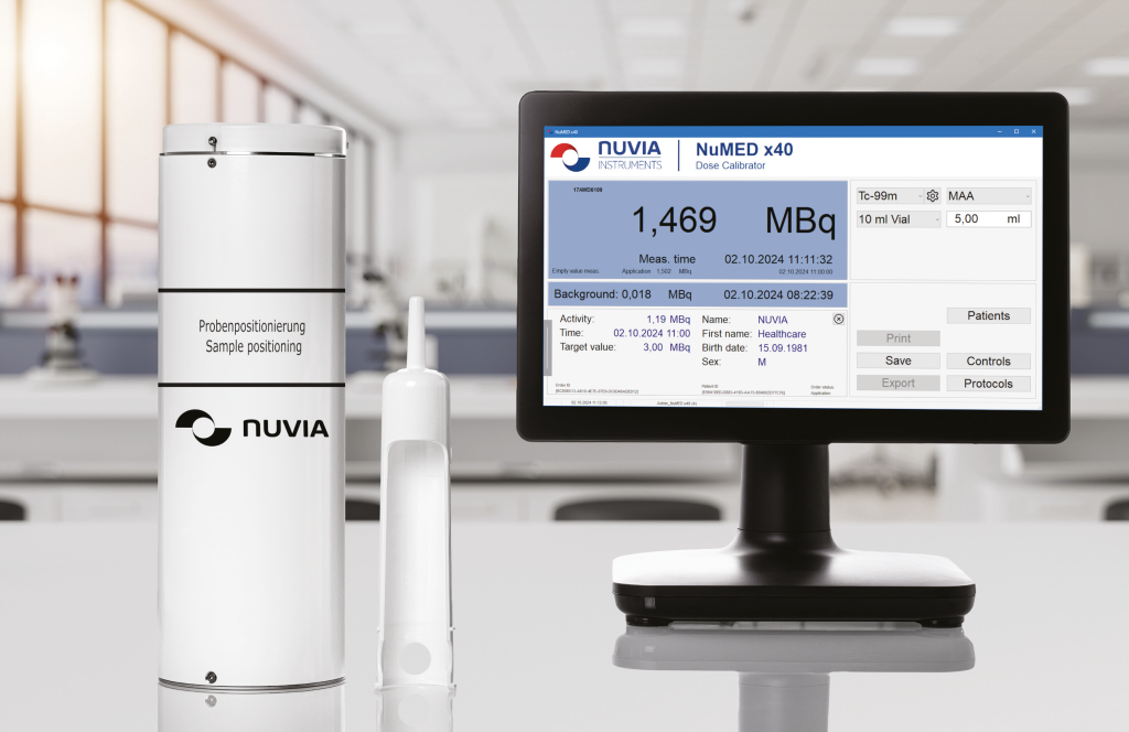 NuMED x40 Dose Calibrator NuviaTech Healthcare
